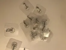 Colgadores de pared de puerta autoadhesivos transparentes para 20 piezas, ganchos de succión de carga pesada, ventosa de taza para cocina y baño