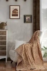 Leopard 100 хлопок детское одеяло розовый кролик - Цвет: Leopard