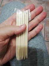 100 /50/10 unids/bolsa de cutícula empujador naranja para manicura y pedicura, eliminar el conjunto de herramientas para manicura