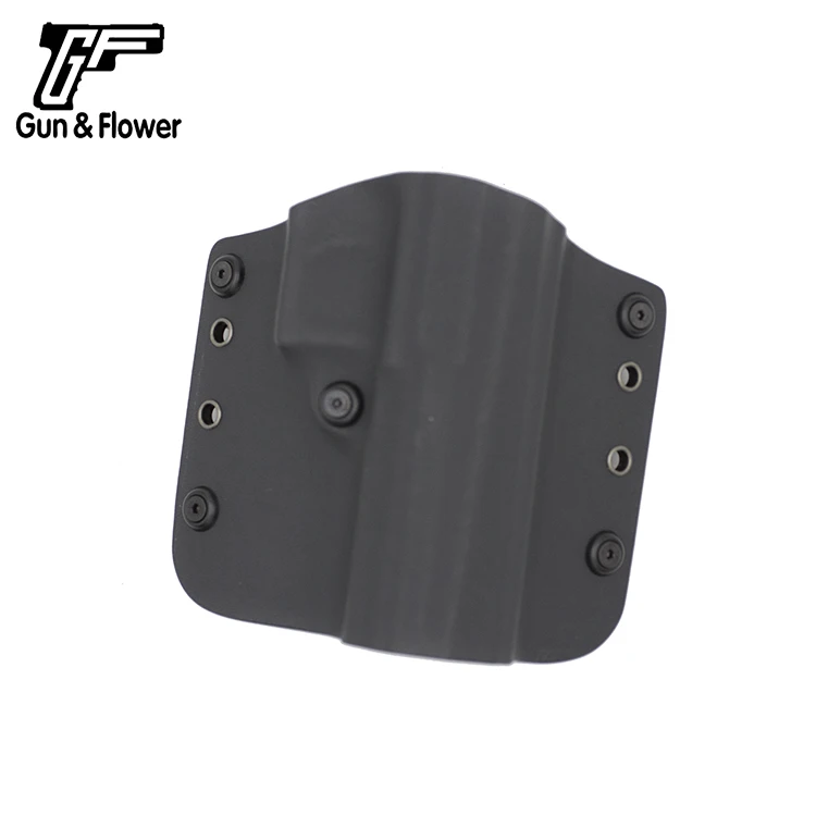 Gunflower снаружи пояса кобура черный Kydex пистолет мешок с зажимом для CZ 75 P 09