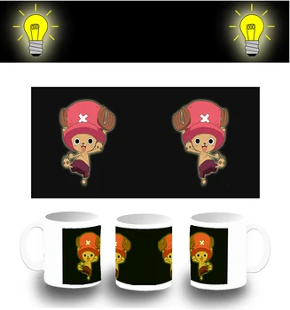 

CUP PHOTOLUMINESCENT CHOPPER RUMBLE BALL glitter mug