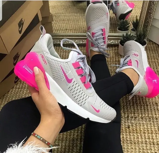 Nike zapatillas de deporte Air 270 para y mujer, zapatos clásicos e informales, para para y correr, novedad de 2022| - AliExpress