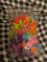 Pinzas para el pelo de mariposa de colores variados, pasadores de agarre, Mini abrazaderas de mandíbula, tocado con horquillas, herramienta de Accesorios para peinados, 20/50