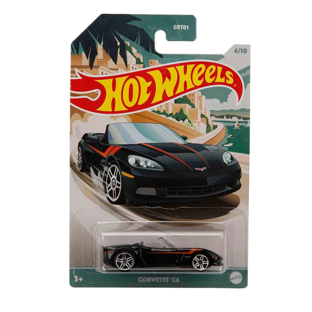 Centro de niños puño Vacío Hot Wheels Premium Cars Corvette C6|Juguete fundido a presión y vehículos  de juguete| - AliExpress