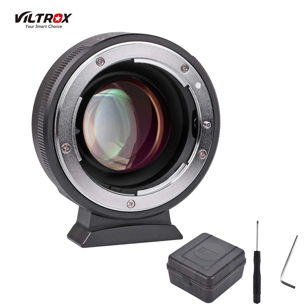 Viltrox NF-M43X 0.71x Focal Reducer Speed Booster Adapter Turbo Aperture for Nikon Lens to M4/3 camera GH5 GH5GK GH85GK GF4 GX7 |