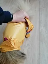 Ropas impermeables para perro para perros pequeños para abrigos lluvia chaqueta chubasquero de cachorro ropa para Chihuahua y Yorkshire productos para mascotas 30S2