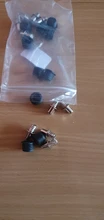 10 pares de hebillas de altavoz de Audio DIY, toma de plástico tipo bola, guías de parrilla, Kit de clavija para parrilla de altavoz