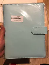 Carpeta de archivos recargable para Notebook, funda para Bloc de notas, carpeta de cuero, suministros de oficina, novedad