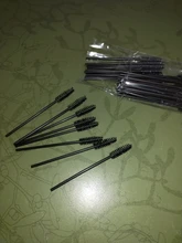 MEISHENJIE-brochas de maquillaje desechables para pestañas, varitas de rímel con mango de diamante, herramientas de extensión de pestañas, 5-50 Uds.