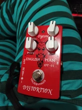 Pigtone-Pedal PP-24 efecto de distorsión clásica, accesorios para guitarra eléctrica, efectos de pedales, Bypass Real