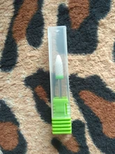 Fresas de cerámica para uñas, brocas eléctricas para manicura y pedicura, máquina de limado, equipo de herramientas de Arte de uñas, 1 Uds.