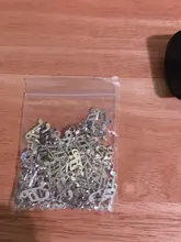 Abalorios de 100 Uds. De nota Musical de 13x8mm, colgantes plateados de Color plata antigua, hechos a mano, joyería de Color plata tibetana