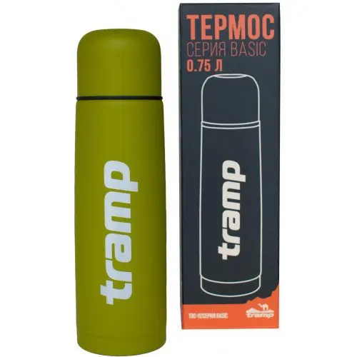 Термос Tramp 0 75 л оливковый TRC-112 | Дом и сад