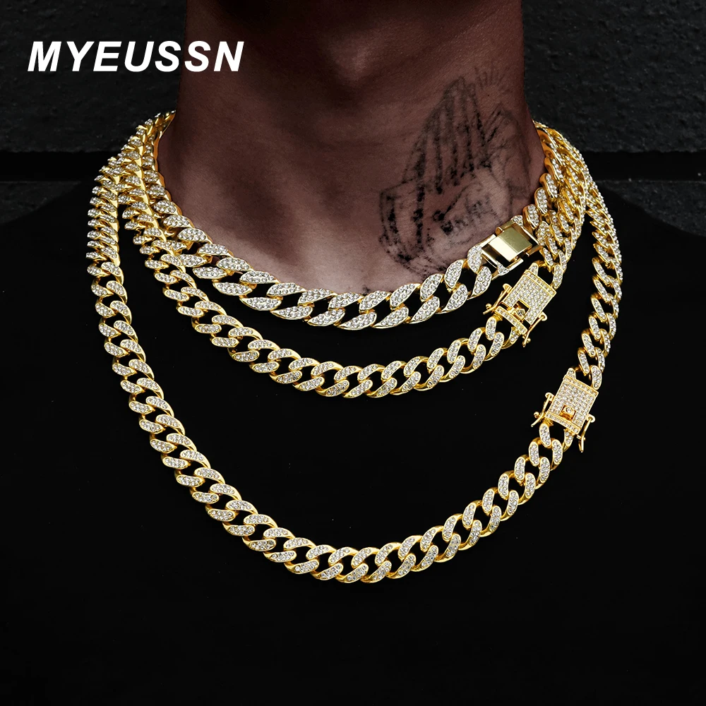 Miami Curb Cuban Chain Necklace Woman 