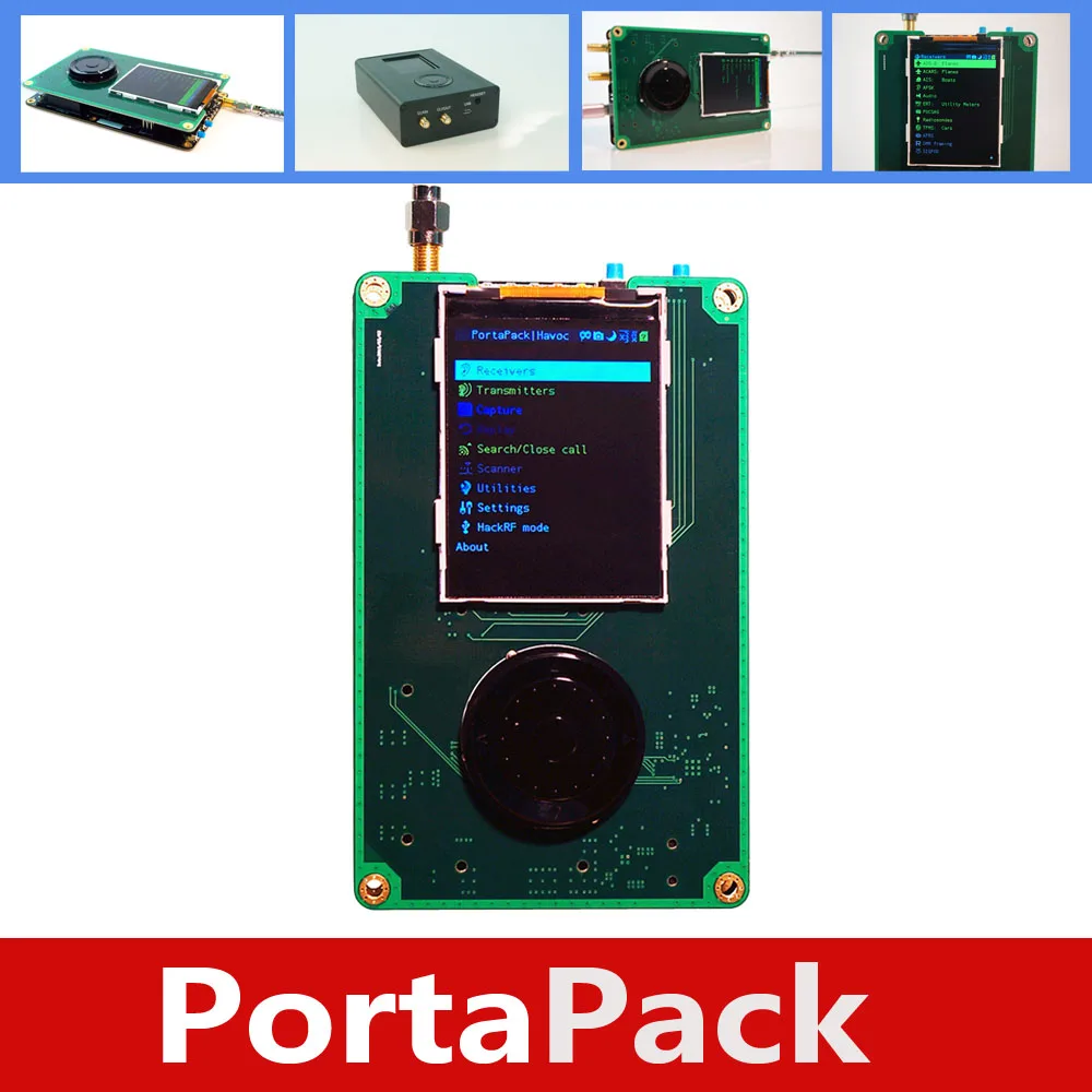 Portapack Console For Hackrf One 1mhz 6ghz Sdr Receiver And Transfer Am Fm Ssb Ads B Sstv Ham Radio November