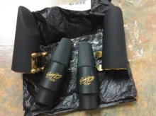 Boquilla de saxofón de baquelita HR *, para saxofón Soprano de Tenor Alto, accesorios de instrumento musical