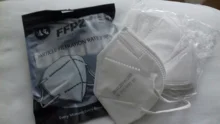 Mascarilla facial FFP2 KN95, máscara fp2 con filtro PM2.5 200 en blanco y negro, antipolvo, 5-95% Uds., estándar de la UE, envío rápido