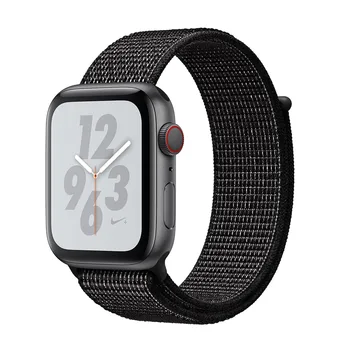 

Apple Watch Nike + Serials 4 GPS + Cell 40mm Space Gray Aluminum with Strap Loop Black Nike