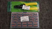 Compact-Terminal-Block Wire-Connector Home-Lighting for 212 214 412 413 55pcs/Lots Boxed