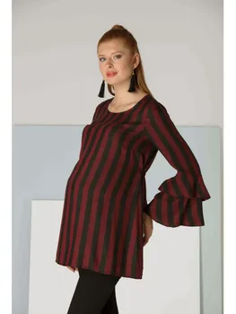 

Pregnant Line Viscose Wool Tunik