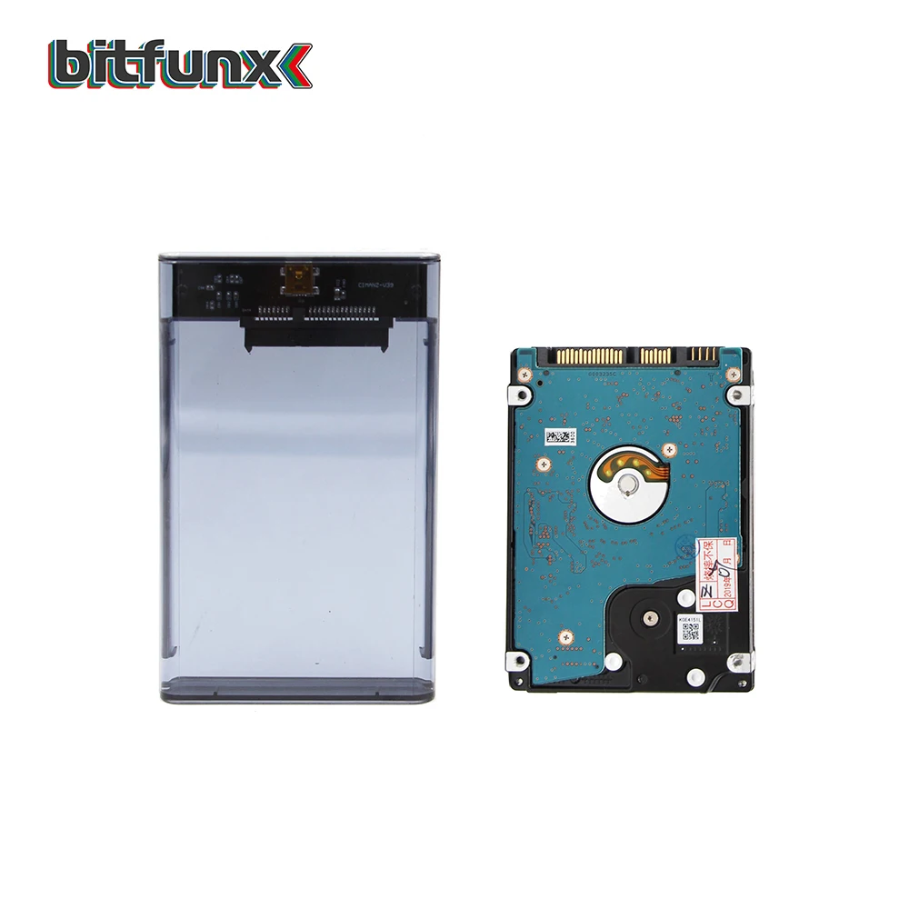  Tarjeta Bitfunx PS2 FMCB para juegos USB + Disco duro SATA de 25 ''con juegos PS2 en funda de disco
