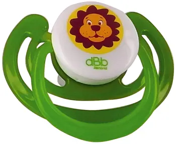 

DBd Remond-pacifier BEAR and LION, 0-6 months soothers and teether