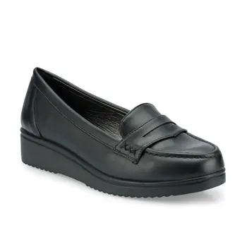 

FLO 161100.Z Black Women Loafer Shoes Polaris