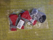 Zapatos de malla reflectante para perro y gato, medias de cachorro transpirables, Botas de lluvia antideslizantes para mascotas, protección de pata de osito cachorro para perro pequeño