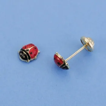 

PEND. LADYBUG ENAMEL. 5,5X5 MM NUT