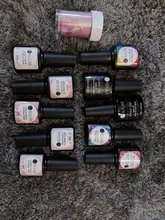 Azúcar UR térmico Ultra-delgada brillo 3 colores Gel UV Color-chaging copo de nieve de cambio de Color de temperatura Gel para decoración de uñas