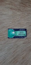 1 unids/lote Sony 100% Original 317 SR516SW SR516 1,55 V óxido de plata pilas para reloj 317 SR516SW SR516 hecho en Japón