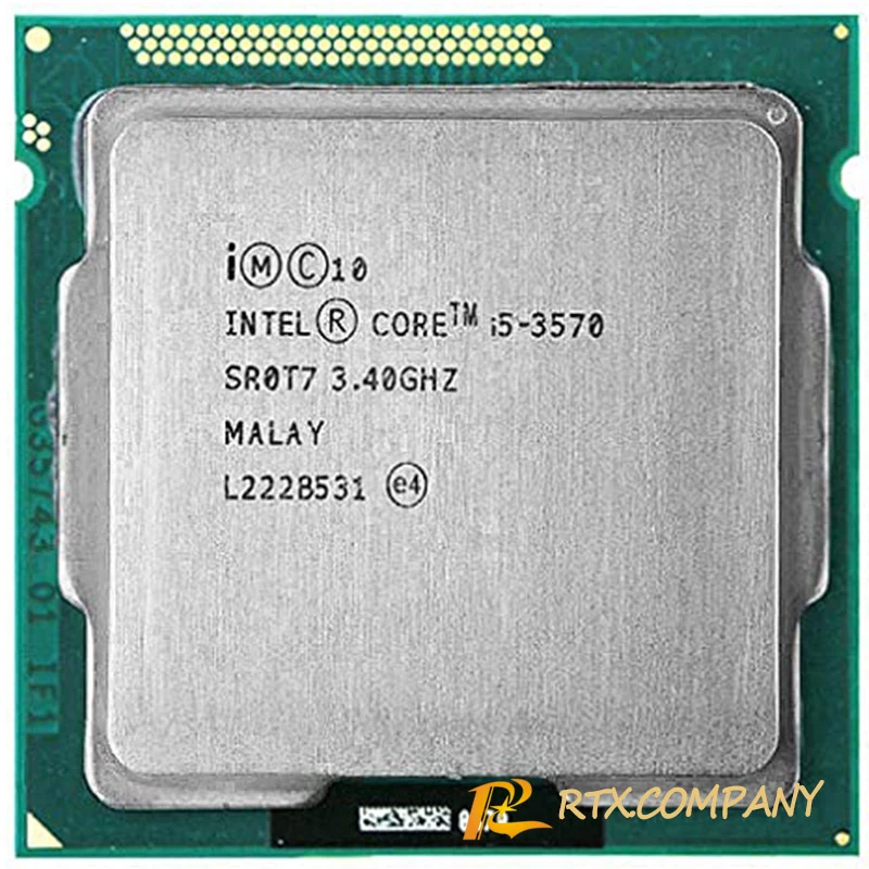 Intel i7 3770 SROPK LGA 1155 Quad Core 3.4Ghz 8MB 77w 5.0 GT/S PC ...