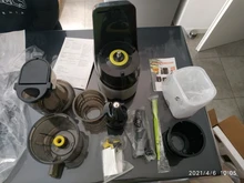 MIUI Exprimidor lento de tornillo de 7 pasos Extractor de presión en frío Tecnología patentada sin filtro Fácil de limpiar Exprimidor de gran calibre 2020PRO Unidad principal Disponible en una variedad de colores