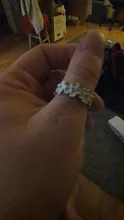 Anillo de compromiso con diseño de margaritas y epoxi para mujer, sortija pequeña romántica, Moda Bohemia, boda, novia, amor