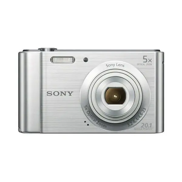 Компактная фотокамера sony DSCW800S серебристый