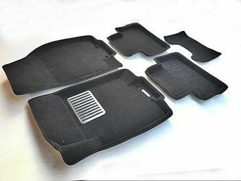 

Textile 3D mats euromat3d luxe in the salon for Nissan Qashqai (2016-) with a metal subspot