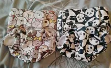 Pañal de bolsillo con gancho y bucle, tela de ante interior, impermeable, lavable, pañal reutilizable para bebés, 4-16kg, mantener seco