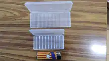 Cover Case Container Organizer Battery-Holder Plastic Grid AA 8/10