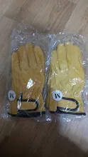 QIANGLEAF-guantes de protección para hombre, de cuero de vaca, amarillo, ultrafinos, de seguridad, para el trabajo, venta al por mayor, 527NP, Envío Gratis