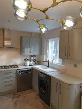 Modern Led Chandeliers Lighting Glass-Ball Hanging-Lamp LOFT Bedroom Indoor-Decor Living-Room