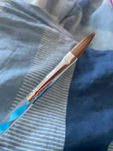 BNG-pincel de nailon para manicura, mango acrílico cepillo, herramientas de arte de uñas, pincel para esmalte de uñas, pintura, dibujo, pluma de Arte de uñas #8 #6