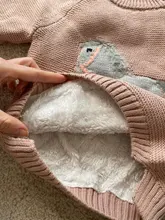 Girls Sweaters Tops Pullovers Warm Toddler Baby Boys Children Wool Kids Cartoon IENENS