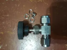 Needle-Valve Tube Crane Compression-Switch Adjustable Kitchen Shutoff 10 6 8 O.D 12-Mm