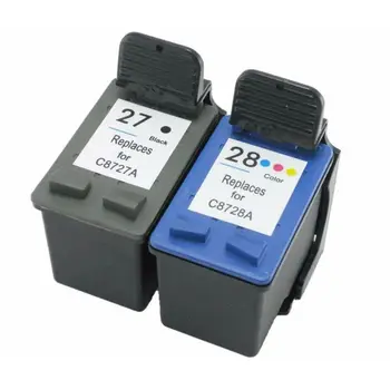 

Pack remanufactured cartridges HP27 C8727 XL HP28 C8728 XL