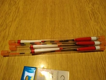 3 unids/lote pesca eléctrica flota noche luz flotadores luminosos Balsa Boya agua fresca Flotador carpa aparejos de pesca sin batería