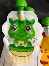 8 Uds 148ml de comida de bebé bolsa de almacenamiento portátil BPA-libre reutilizable sellado alimentos complementarios bolsa casera puré de pulpa bolsa de almacenamiento