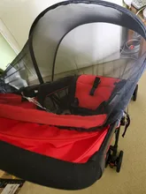 Universal bebé Red Anti-mosquitos para carrito de verano malla volar protección contra insectos para Yoyo Yoya Plus Bugaboo Cybex y 99% asientos de seguridad