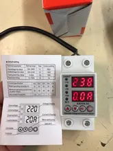 Under-Voltage-Protective-Device Relay Protector Din-Rail Over-Voltage Adjustable 230V