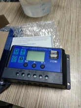 Controller Output-Regulator Home-Battery-Charger 60A Dual-Usb 10A 40A 24V 20A 12V PV