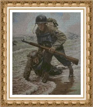 

CROSS STITCH KIT Military and Bellicos 1627